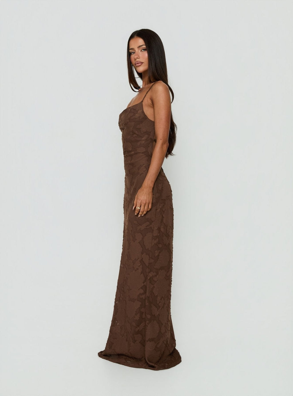 Celena Maxi Dress Brown