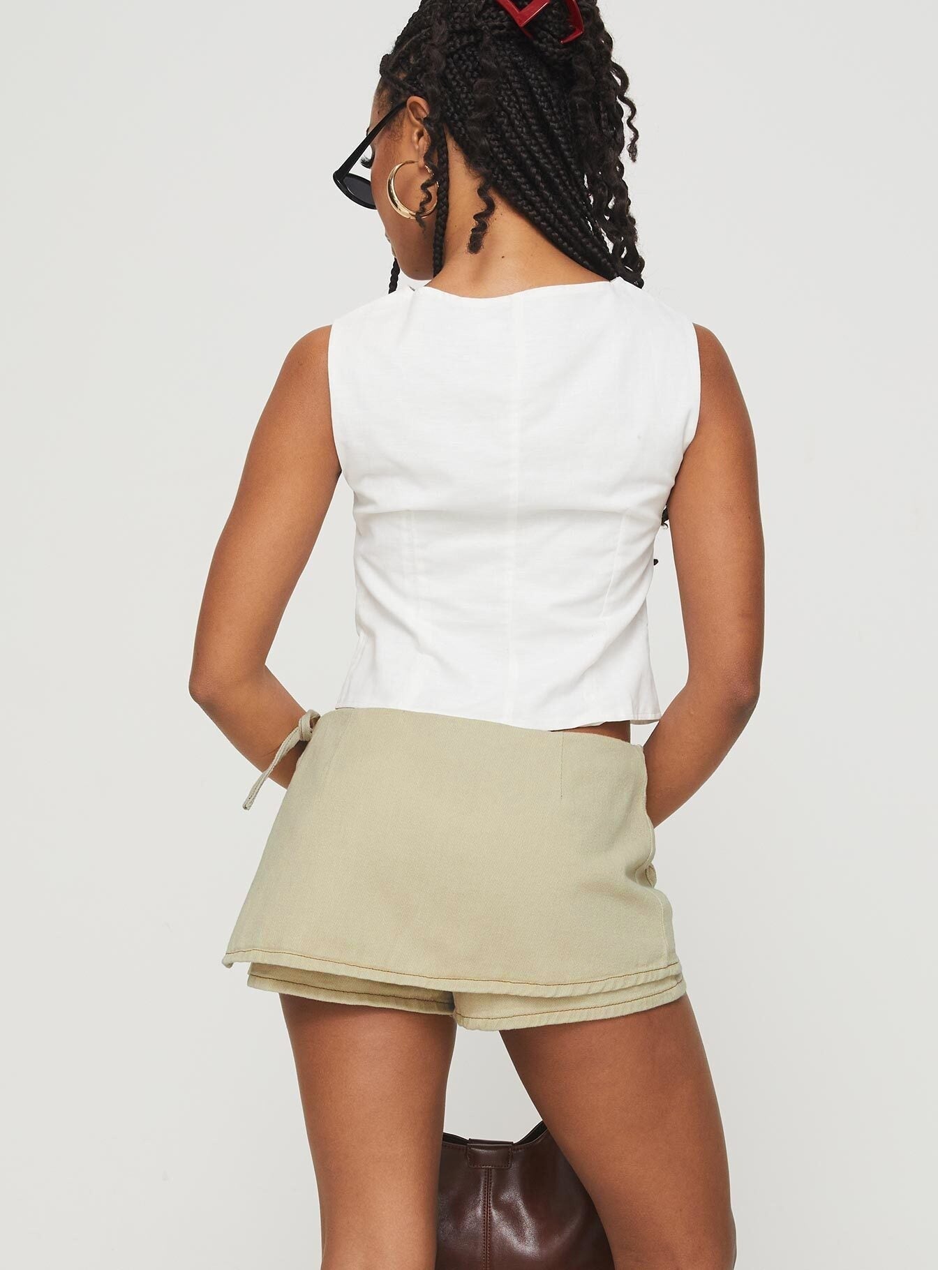 Countryside Skort Ecru