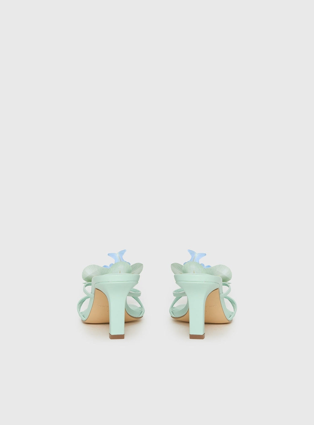 Azira Flower Detail Heels Blue
