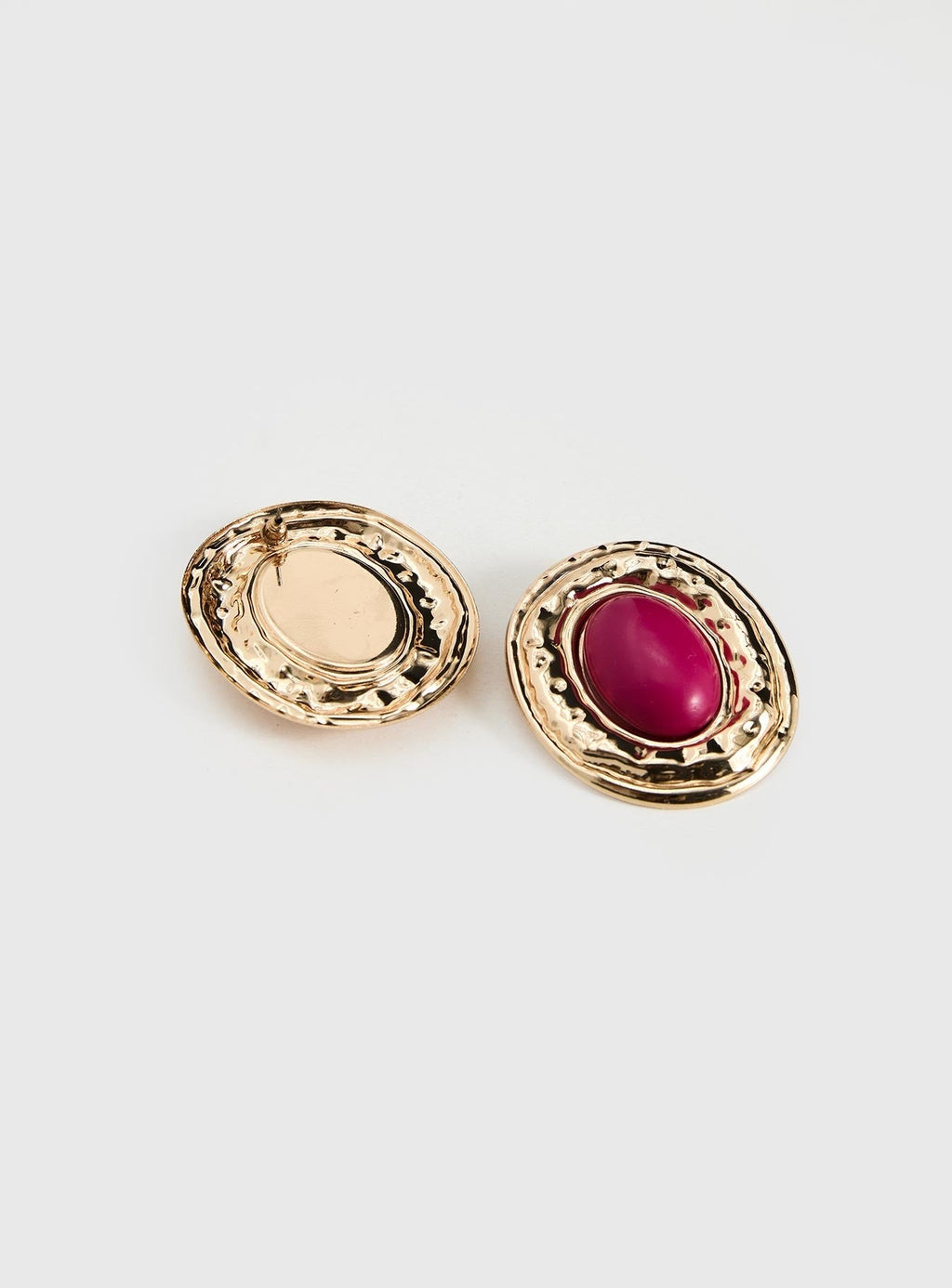Fabiana Statement Stud Earrings Gold