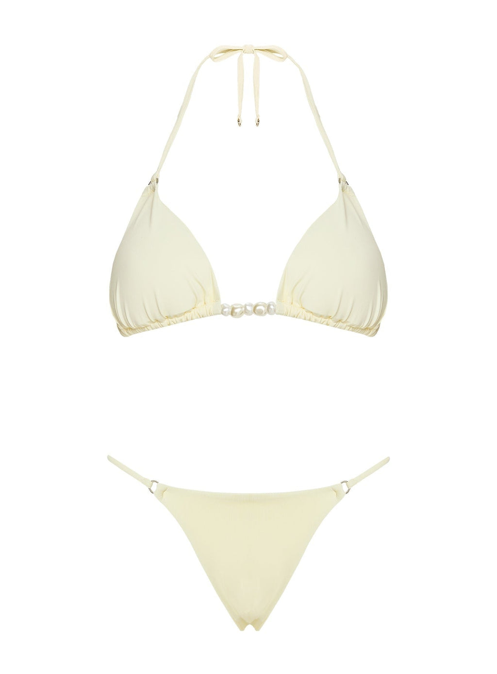 Adrah Cheeky Bikini Bottoms Yellow