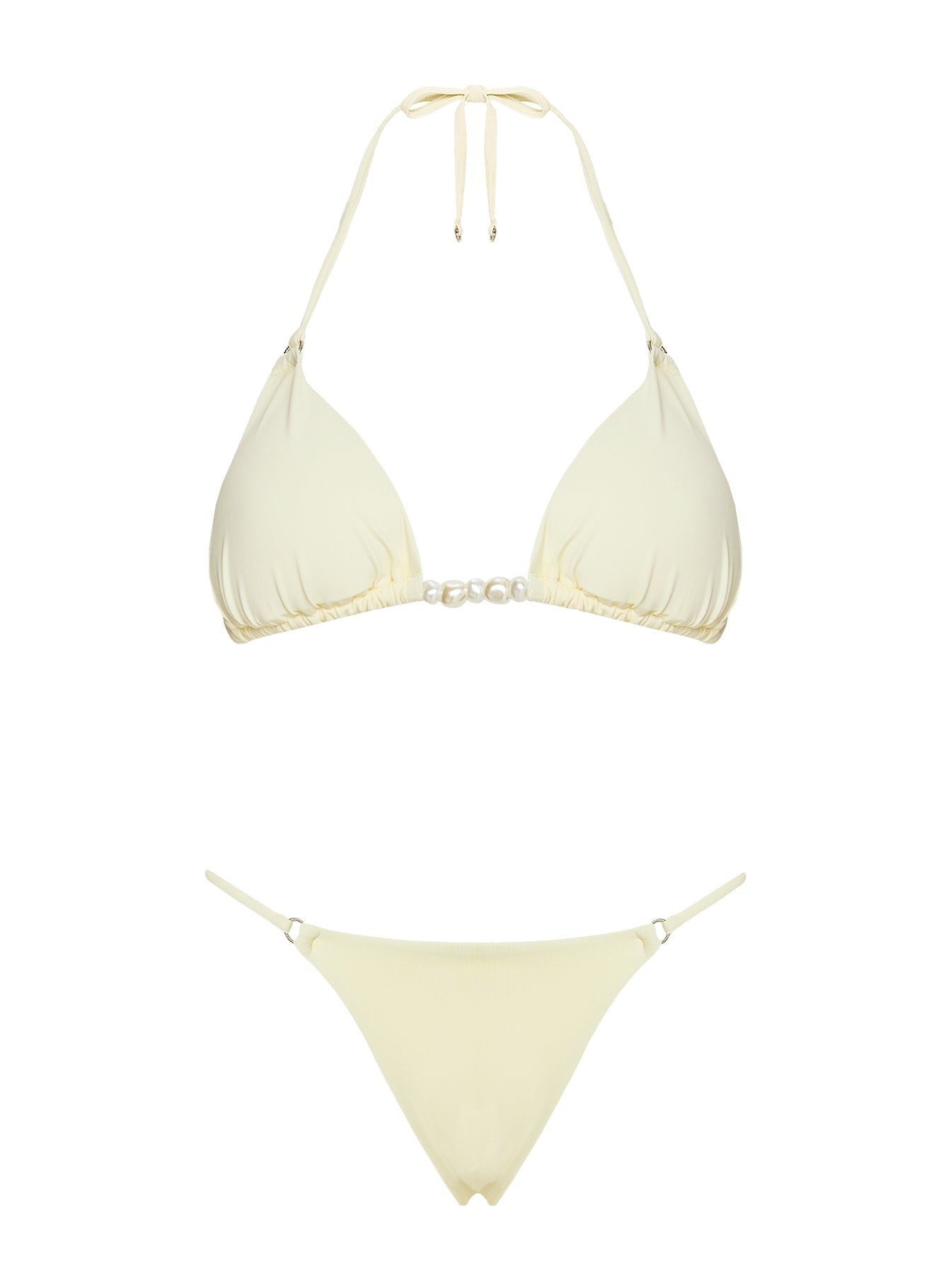Adrah Cheeky Bikini Bottoms Yellow
