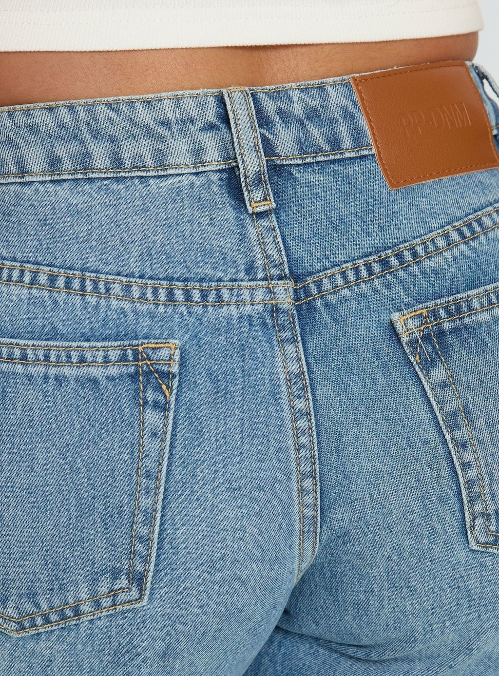 Darla Low Rise Straight Leg Jean Vintage Light Blue