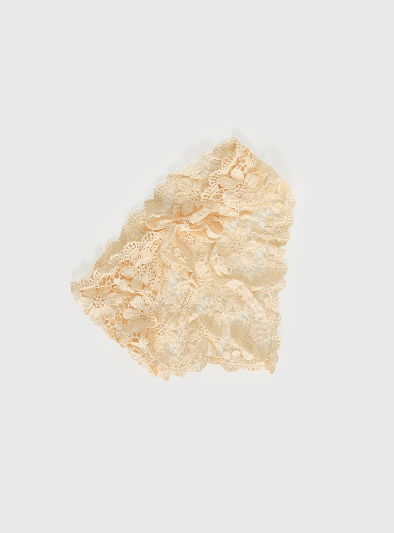 Lilibette Crochet Hair Bandana Butter