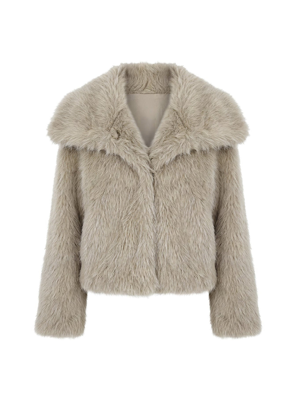 Wayland Faux Fur Jacket Grey