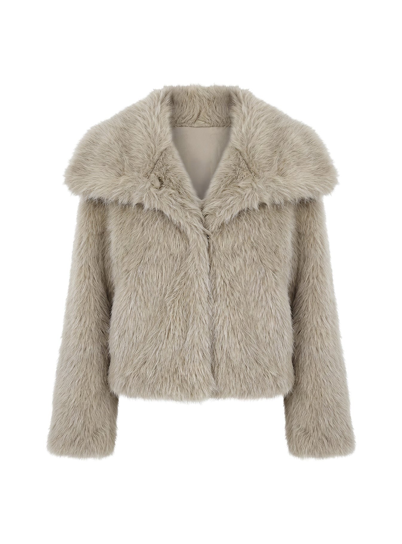 Wayland Faux Fur Jacket Grey