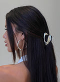 Layken Hair Clip Silver