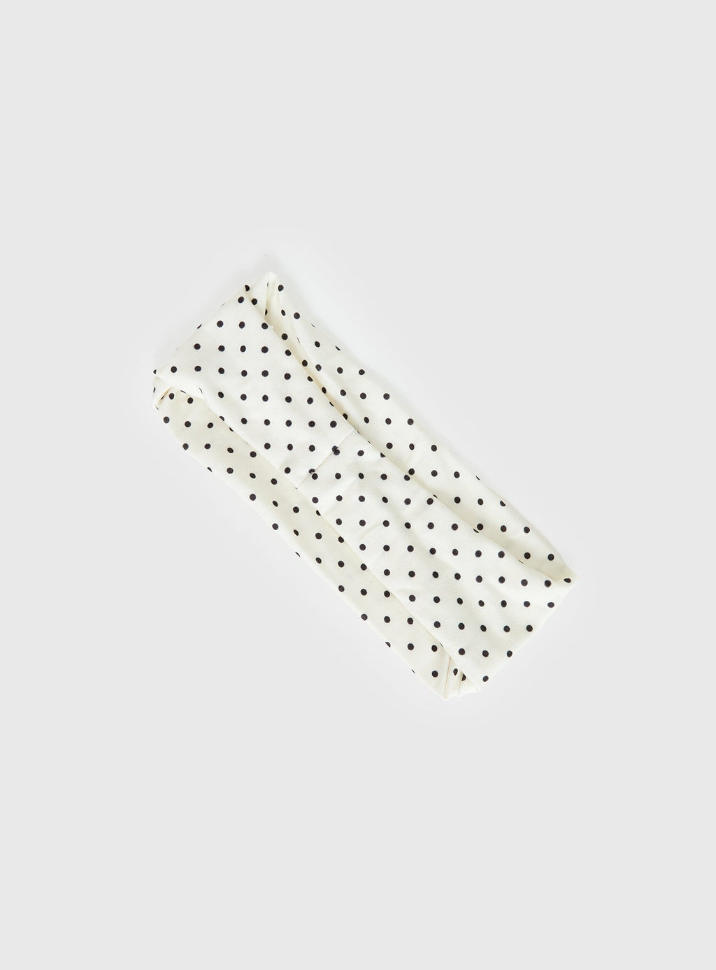 The Juney Headband Cream Polka