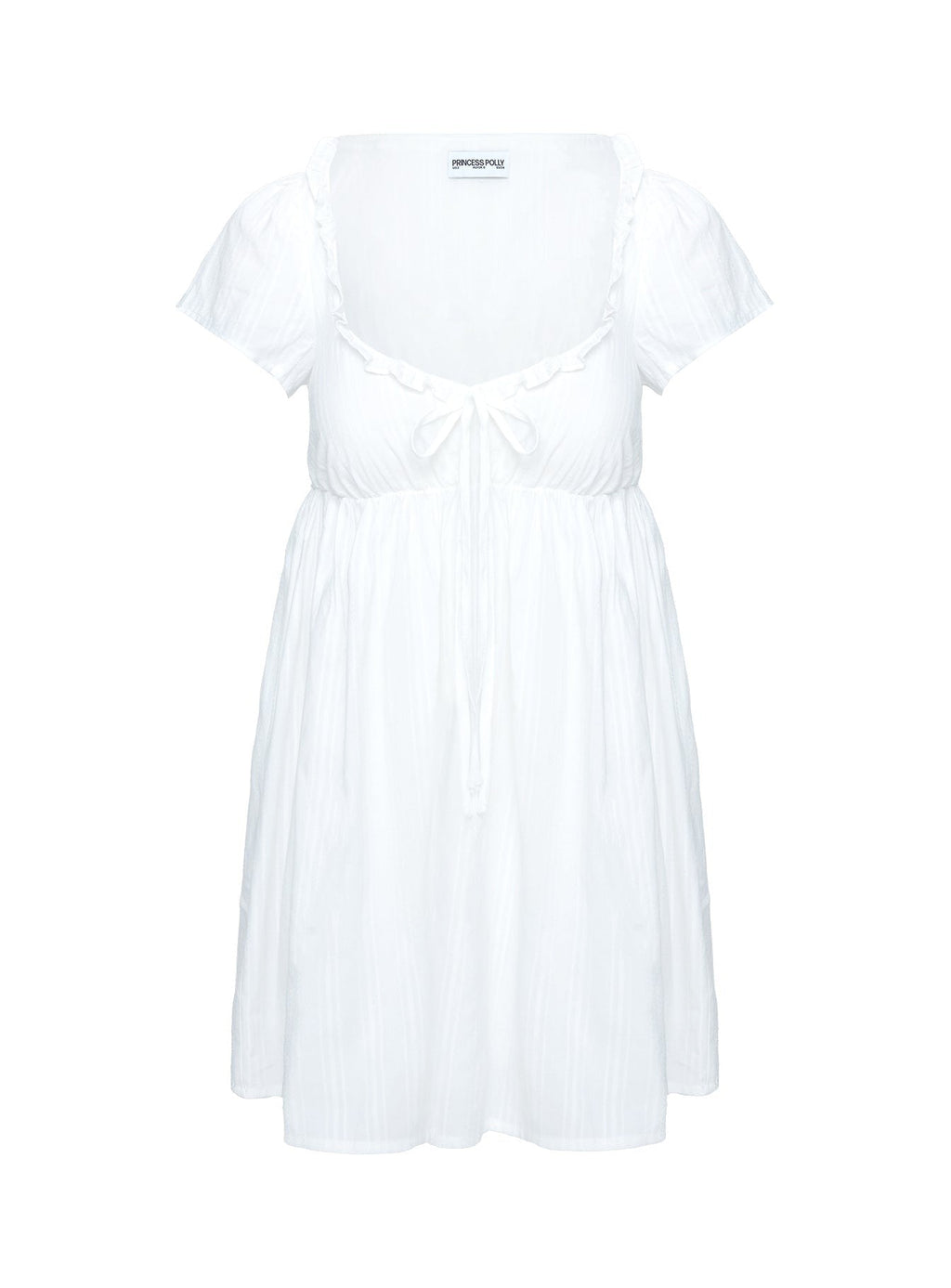 Monsterrat Mini Dress White