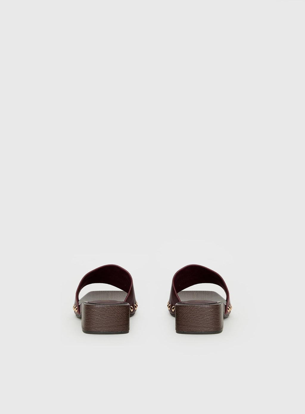 Therapy Zane Stud Detail Sandals Red