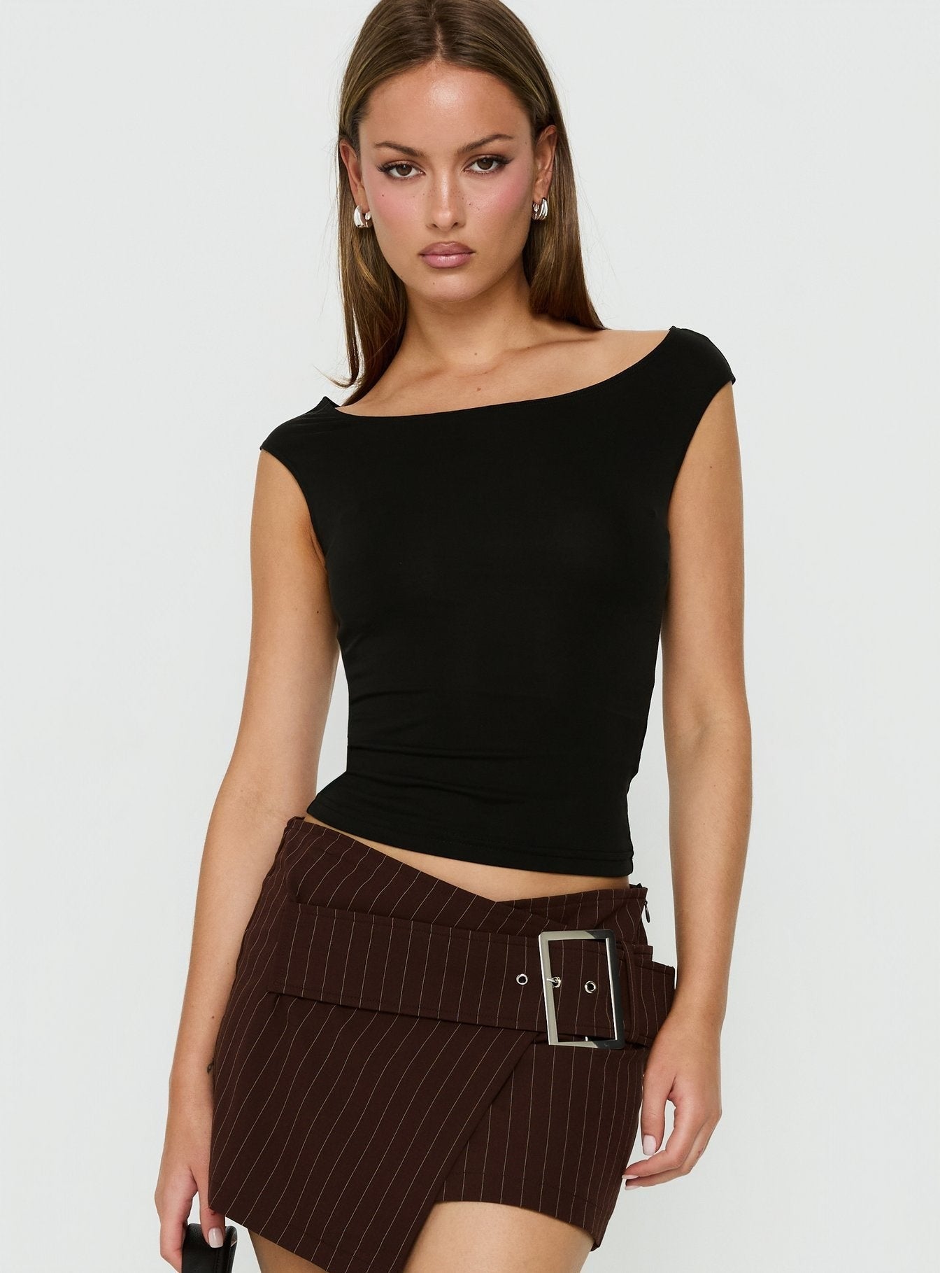 Cheirosa Off Shoulder Top Black