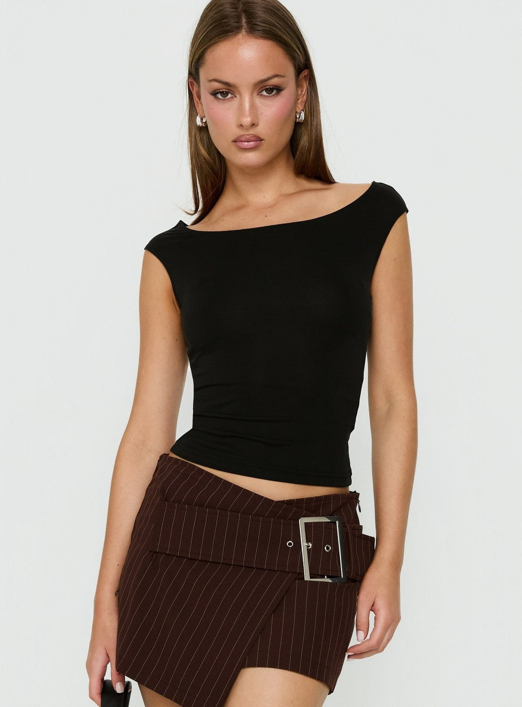 Cheirosa Off Shoulder Top Black