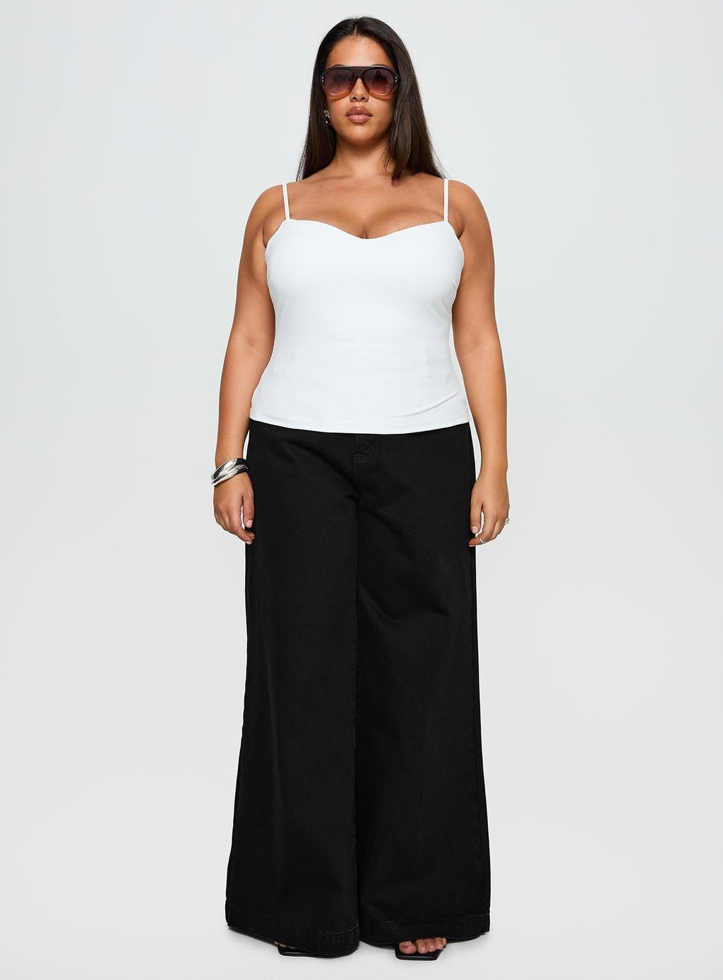 Evanda Top White Curve