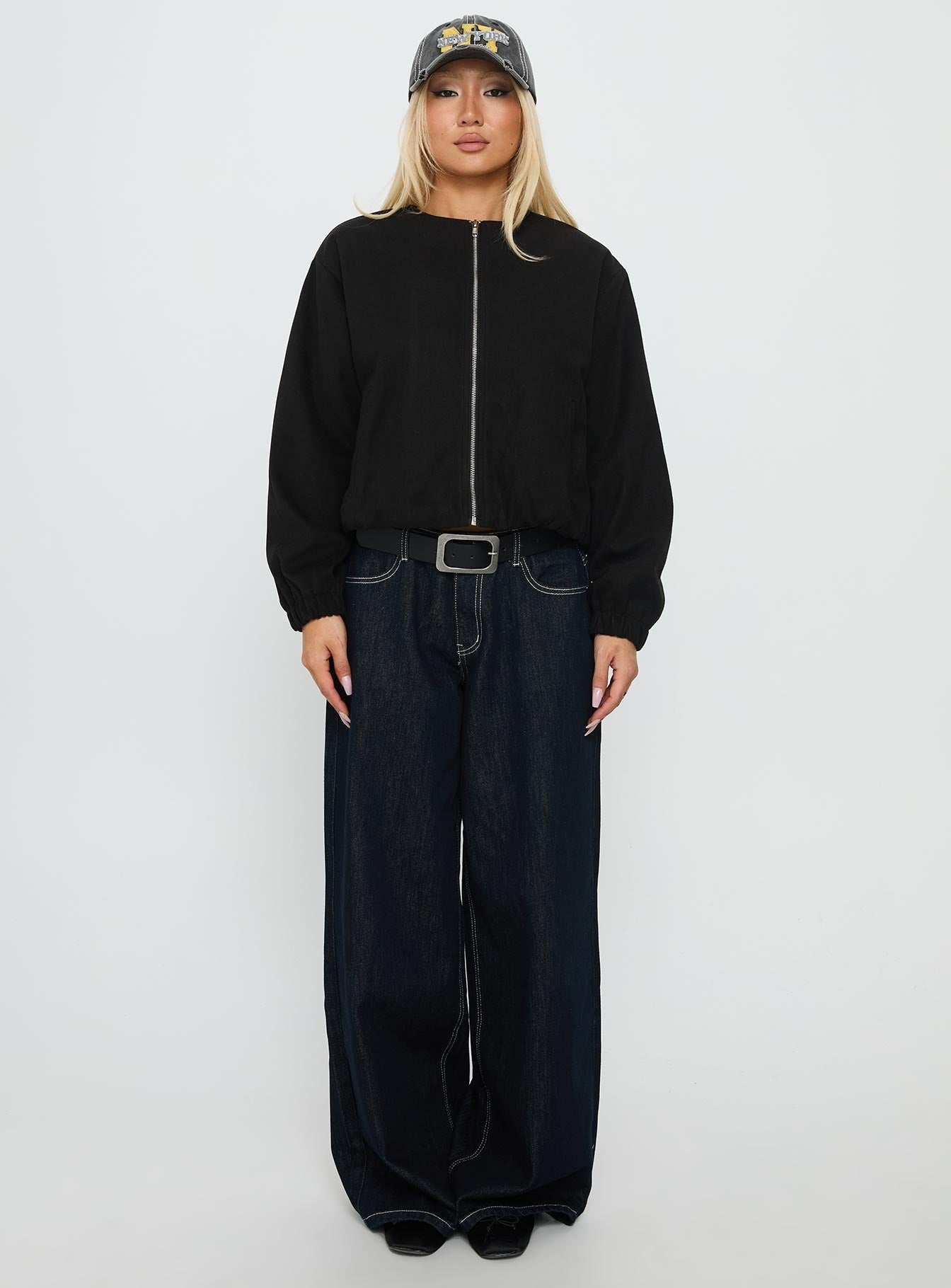 Grasp Bomber Jacket Black