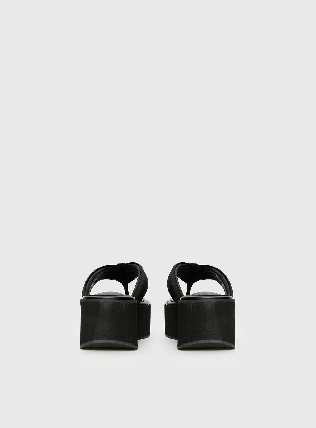 Therapy Bri Platform Thong Sandals Black