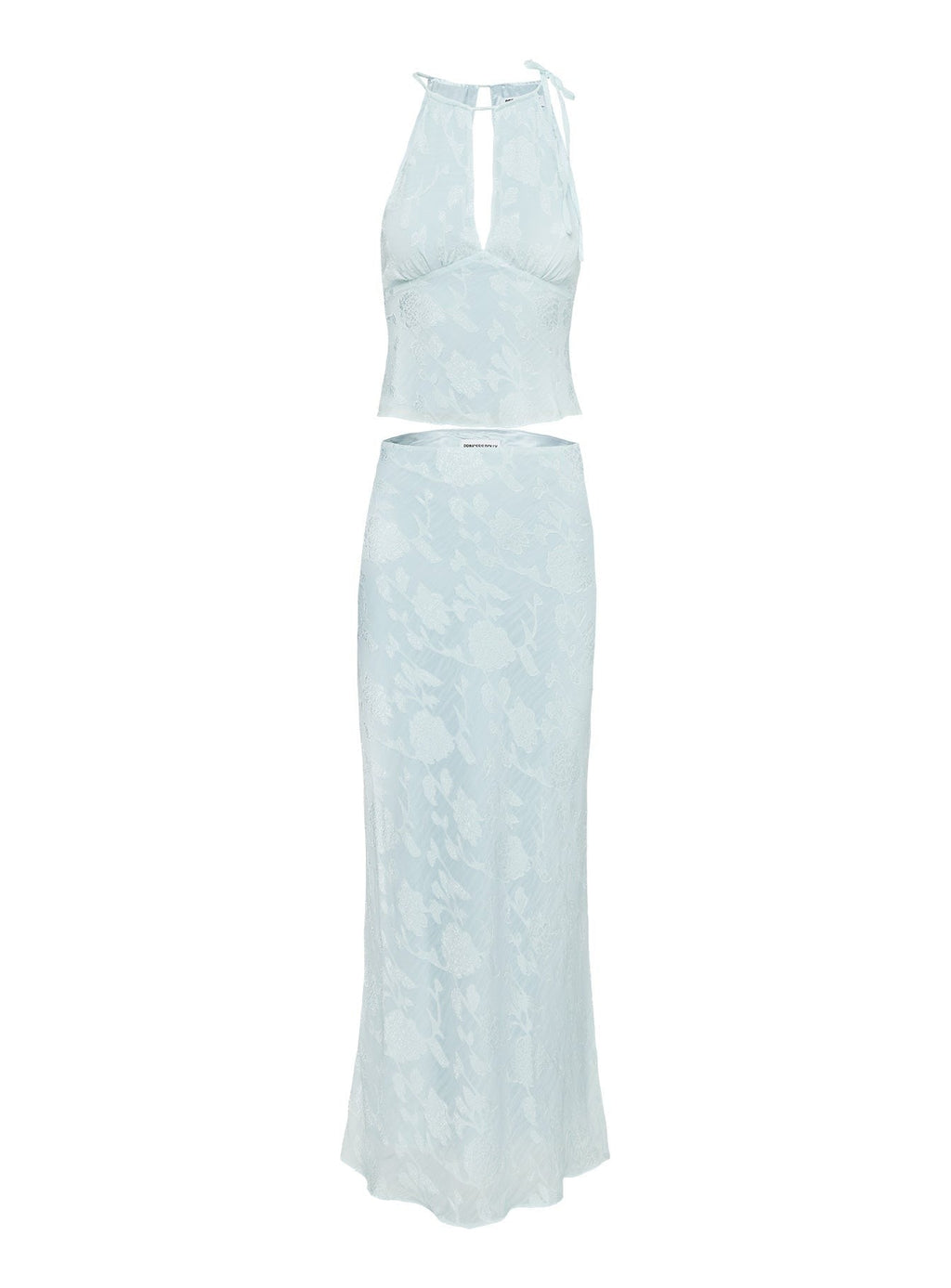 Infatuate Jacquard Set Baby Blue