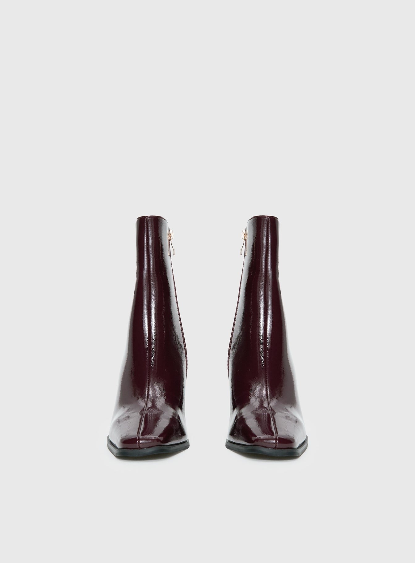 Billini Wez Boots Mulberry Crinkle Patent