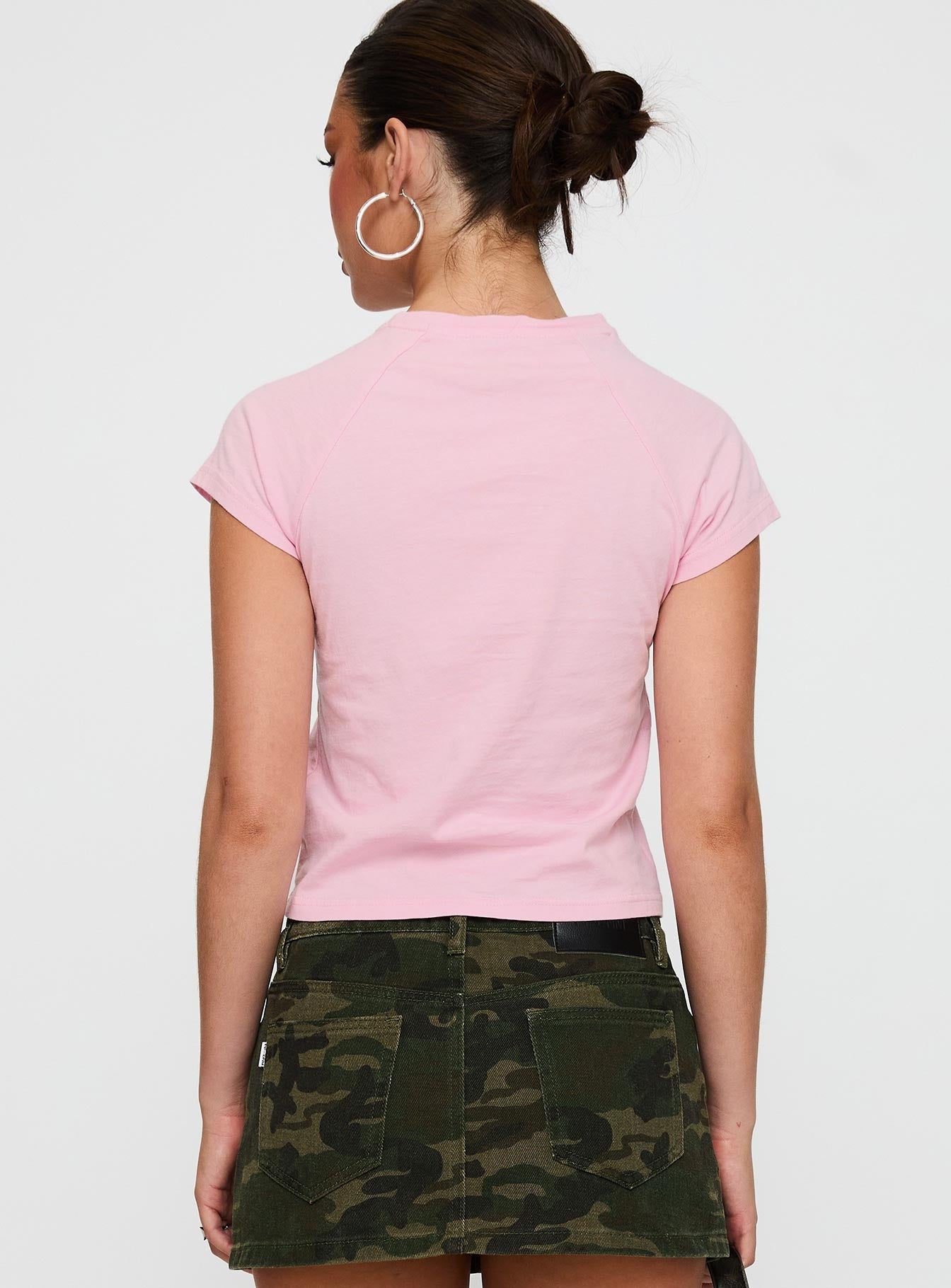 I'm A Star Graphic Top Pink