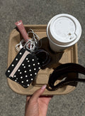 Kiss Of Life Cardholder Black Polka