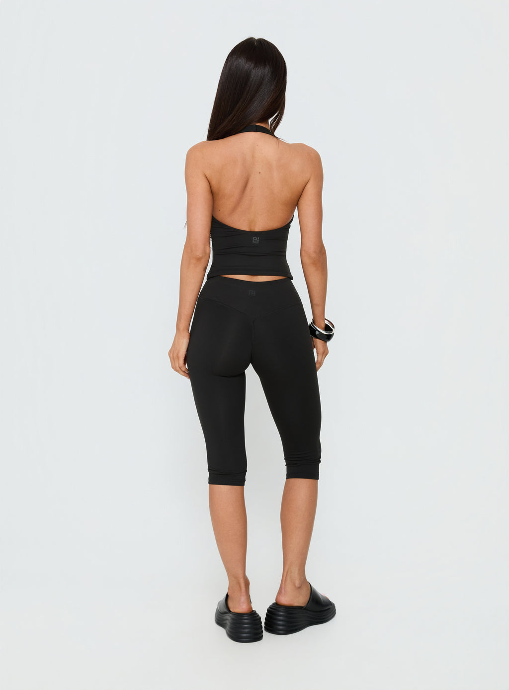 Power Hour Active Capri Leggings Black