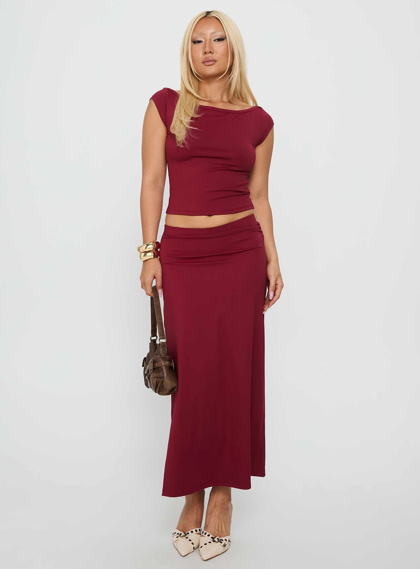 Maristela Set Red
