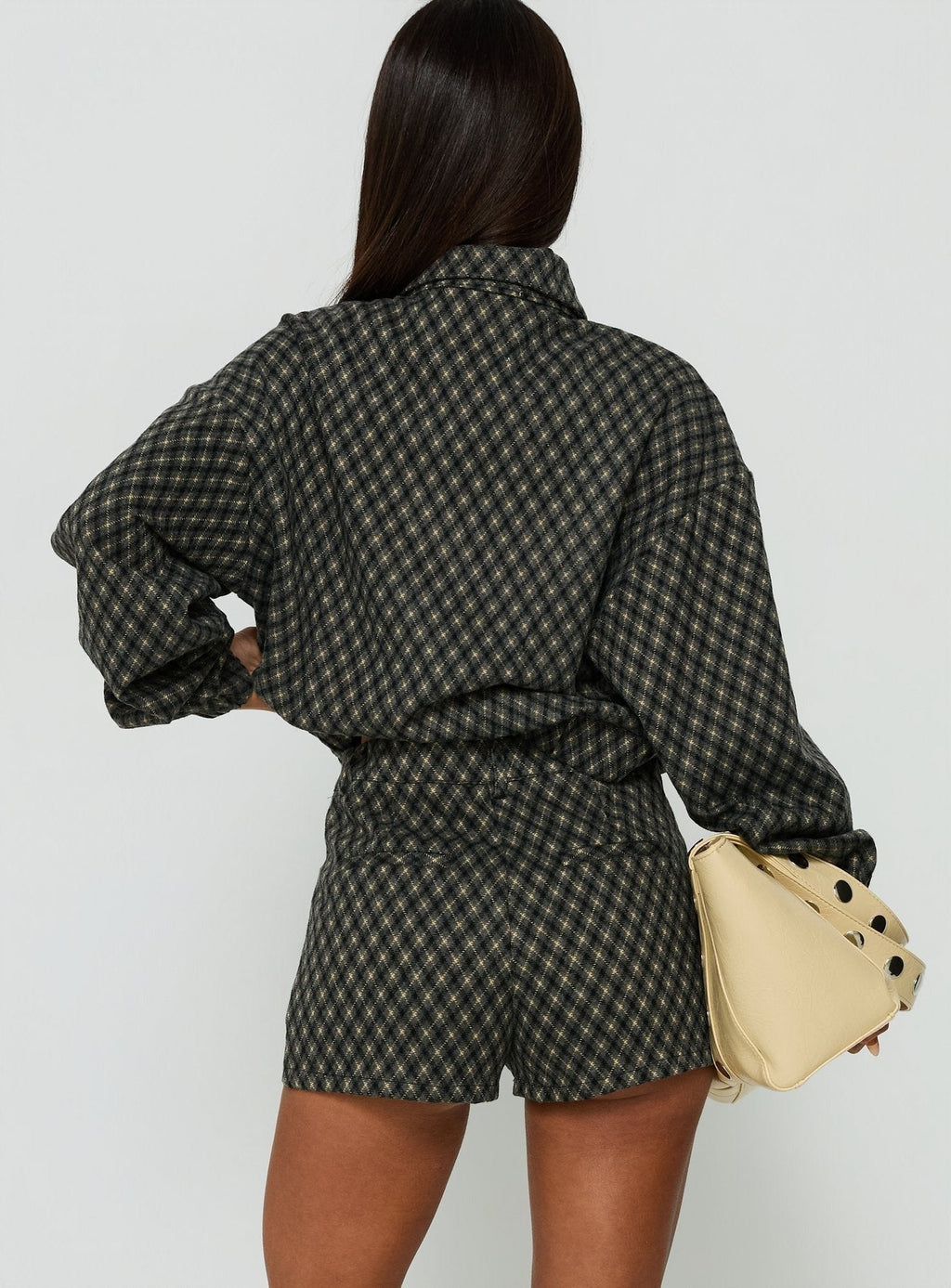 Vanya Mini Shorts Multi Check
