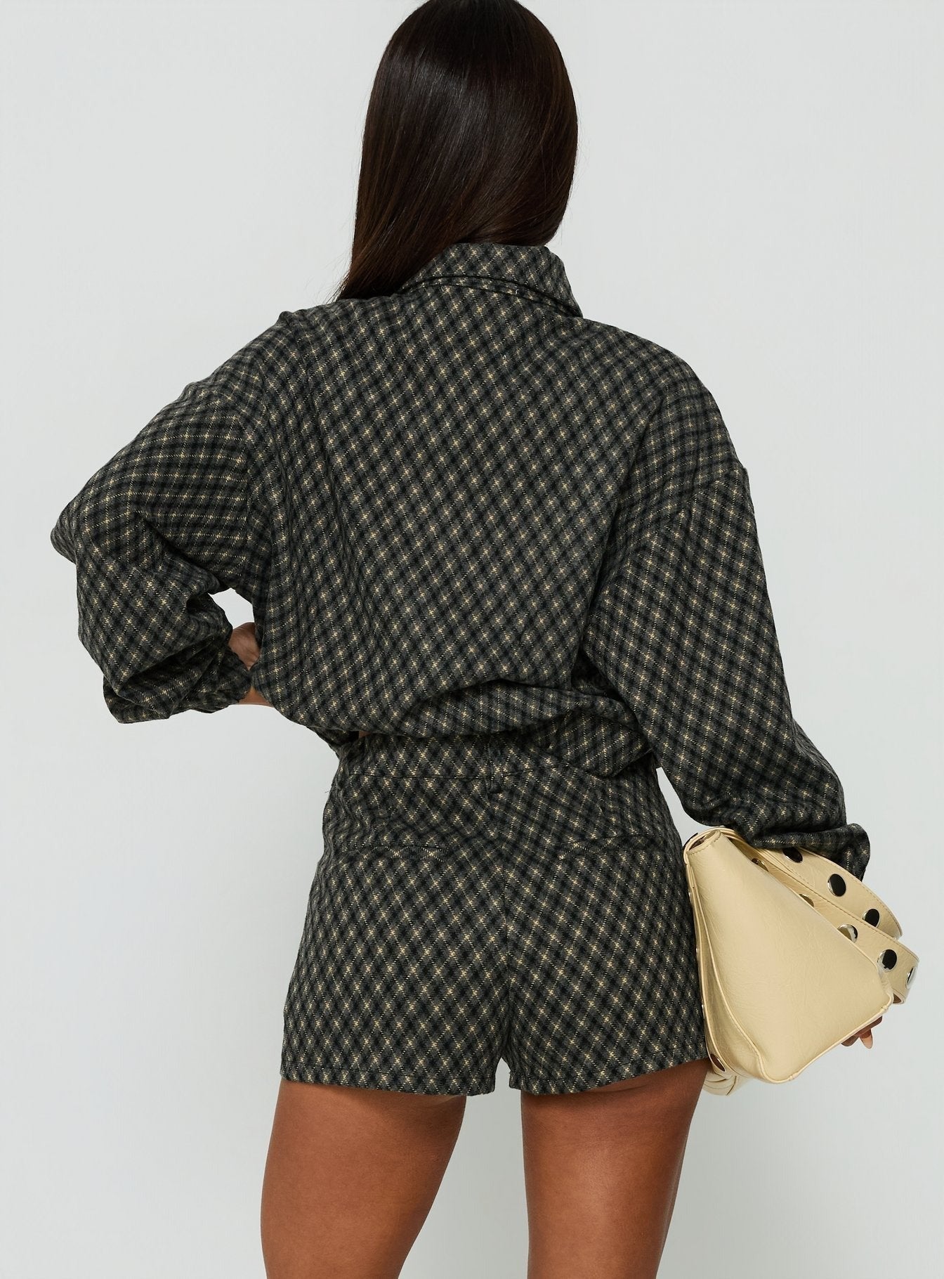 Vanya Mini Shorts Multi Check