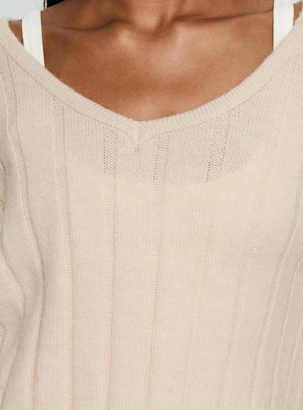 Main Thing Knit Sweater Beige