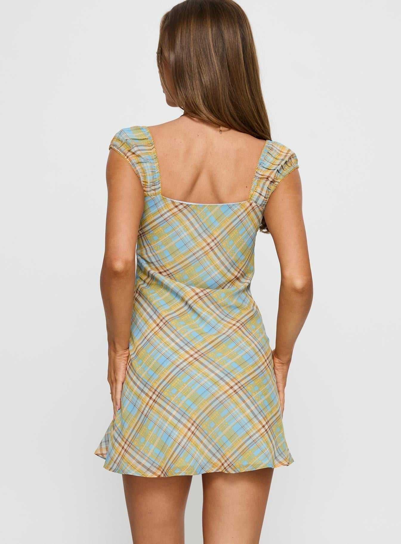 Seyani Mini Dress Multi Check
