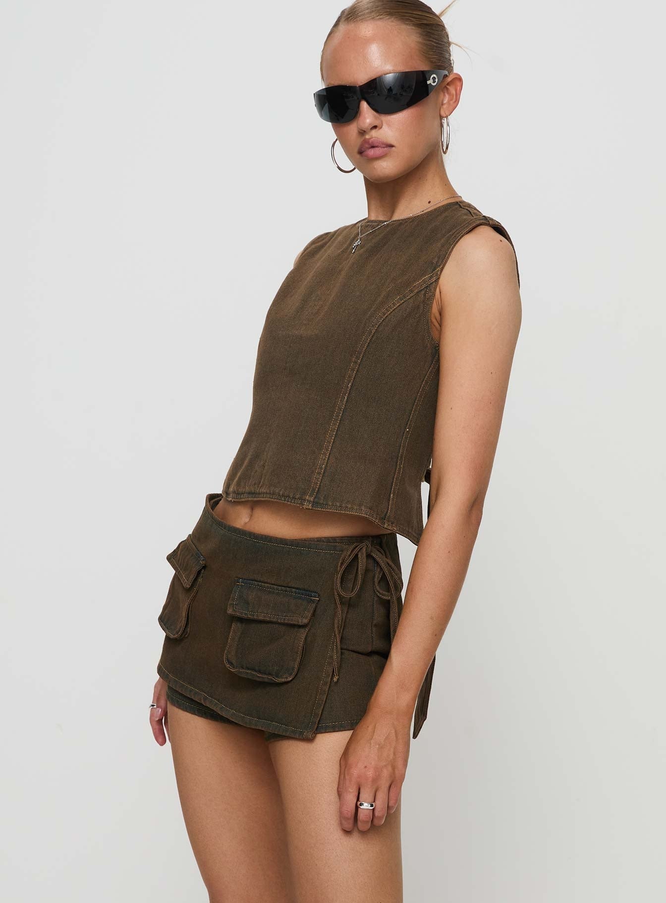 Countryside Skort Petrol