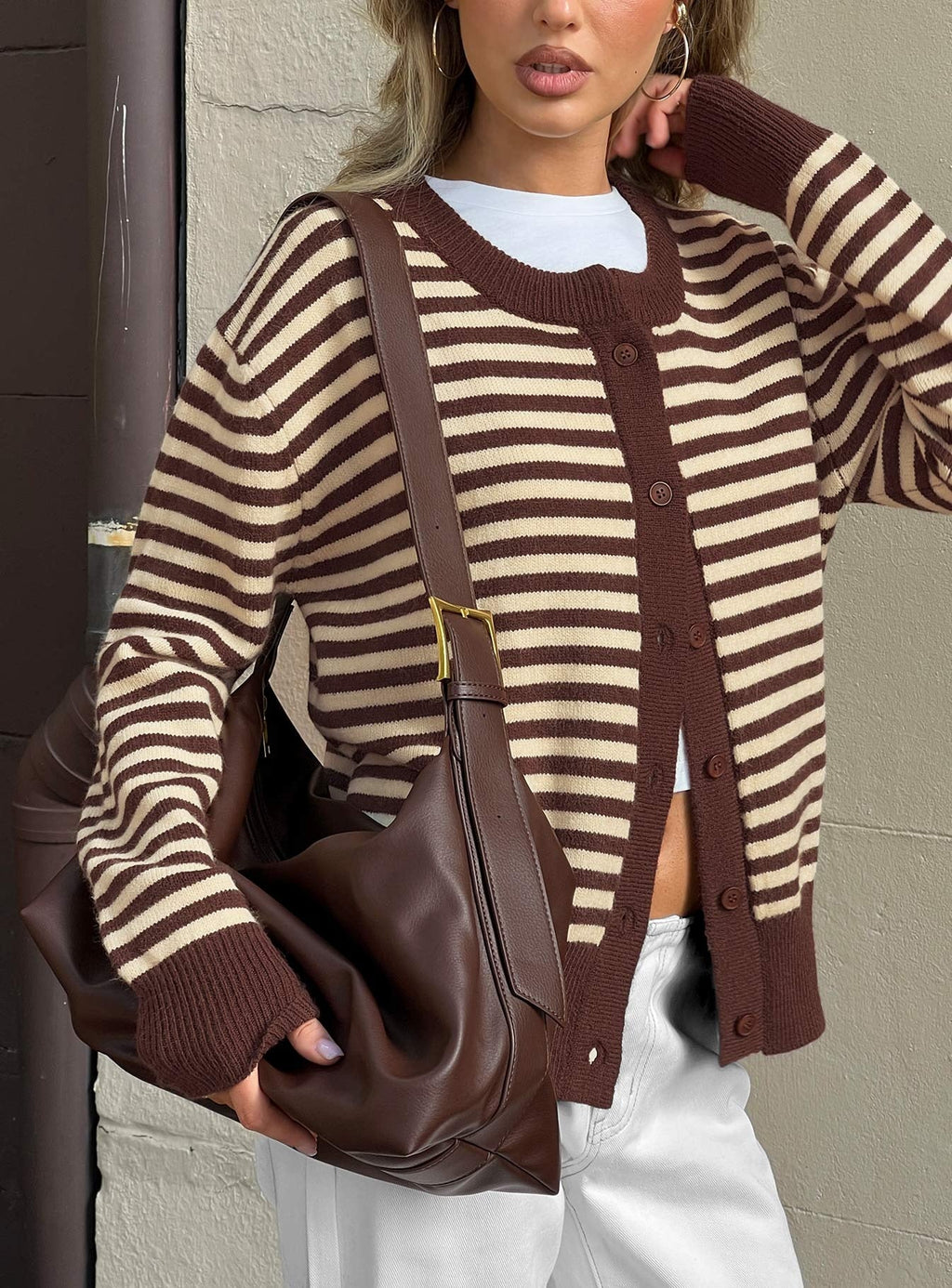 Varney Shoulder Bag Brown