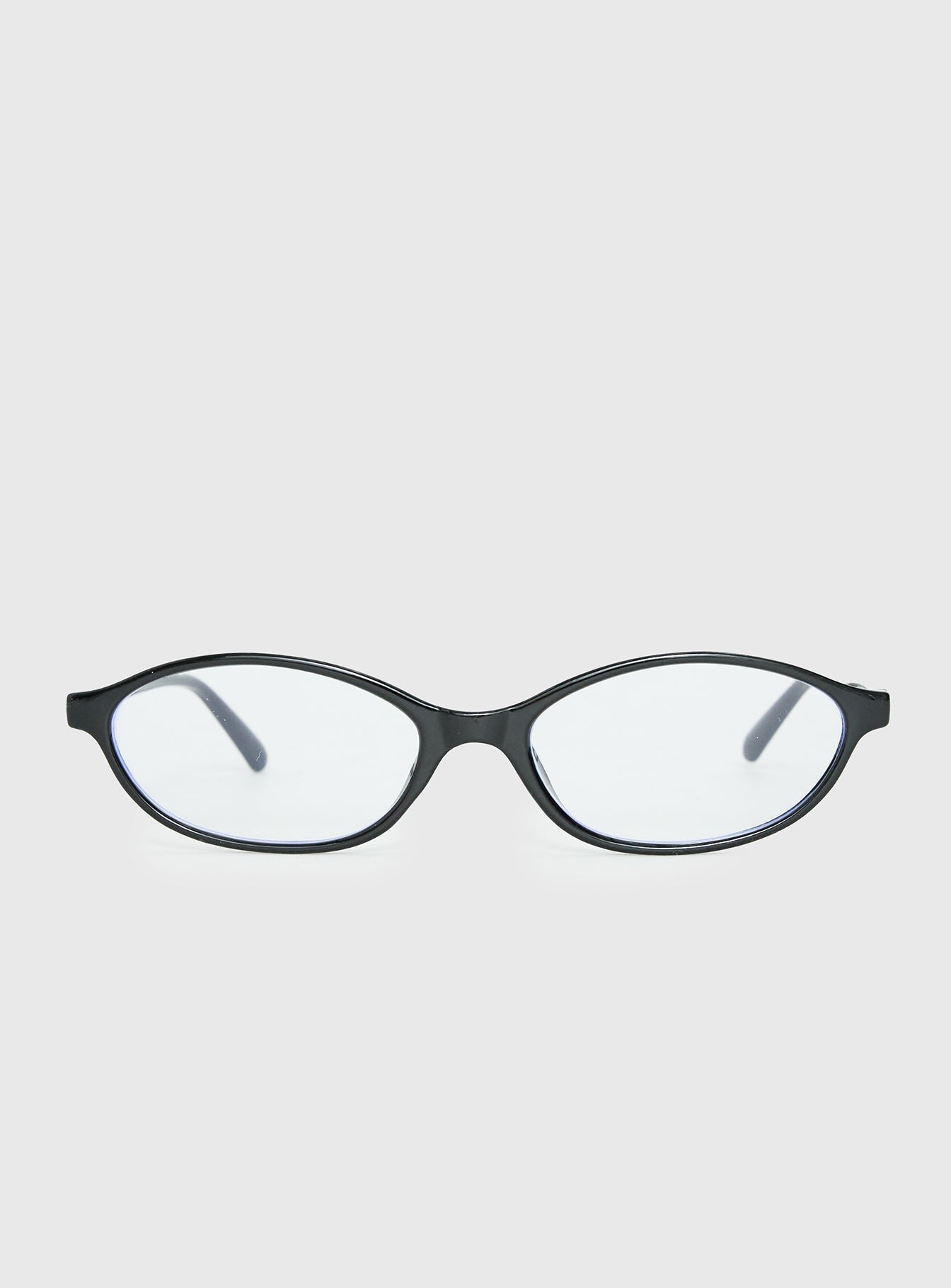 Life Begins Blue Light Glasses Black