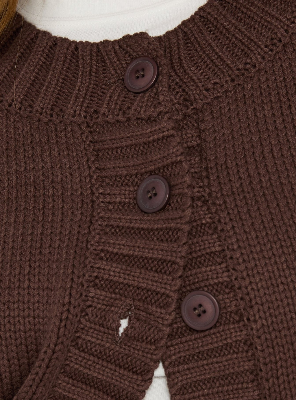 Edern Cardigan Chocolate