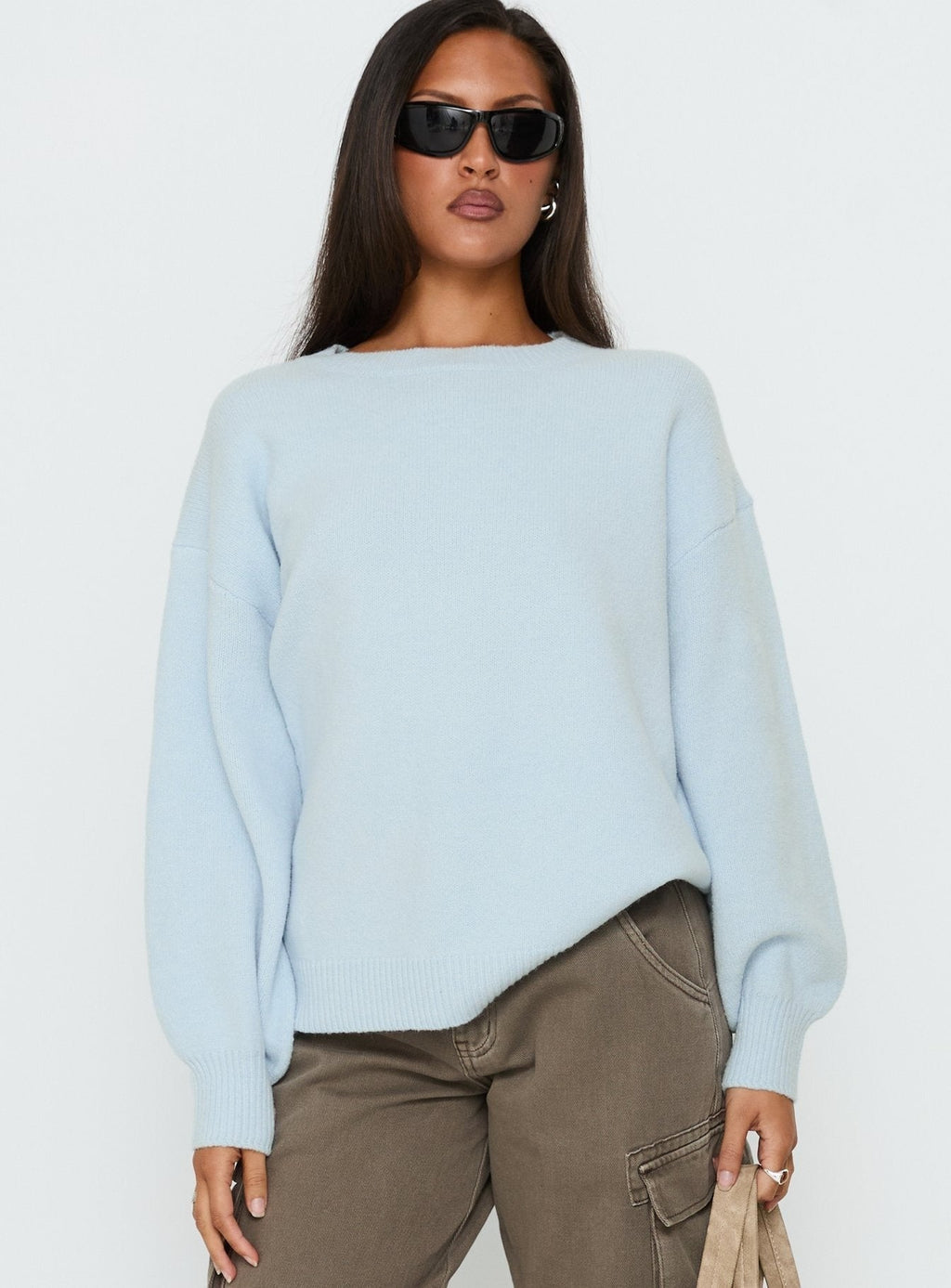 Ryanna Sweater Ice Blue
