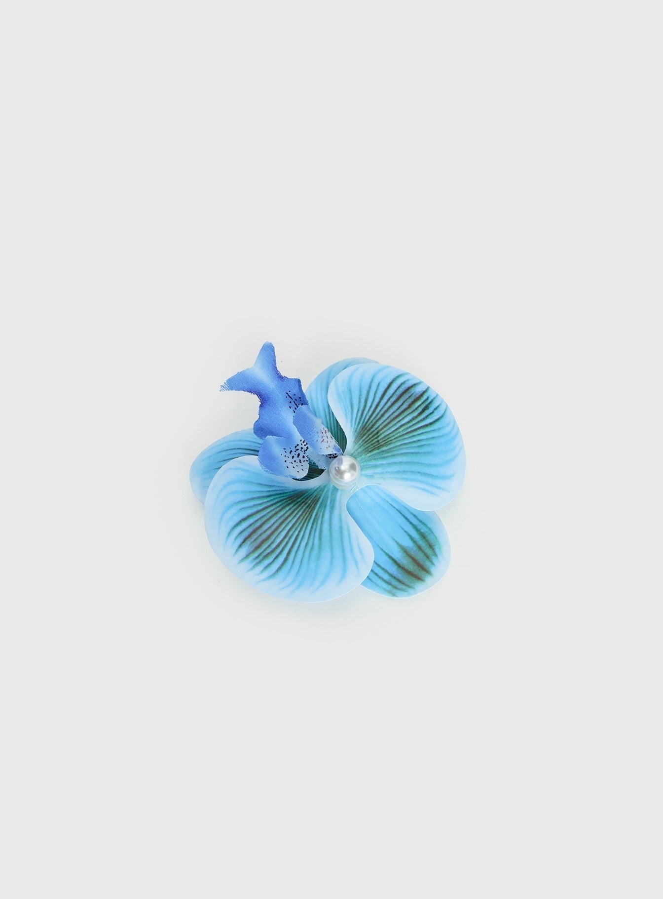 Loving Is Easy Orchid Hair Clip Blue