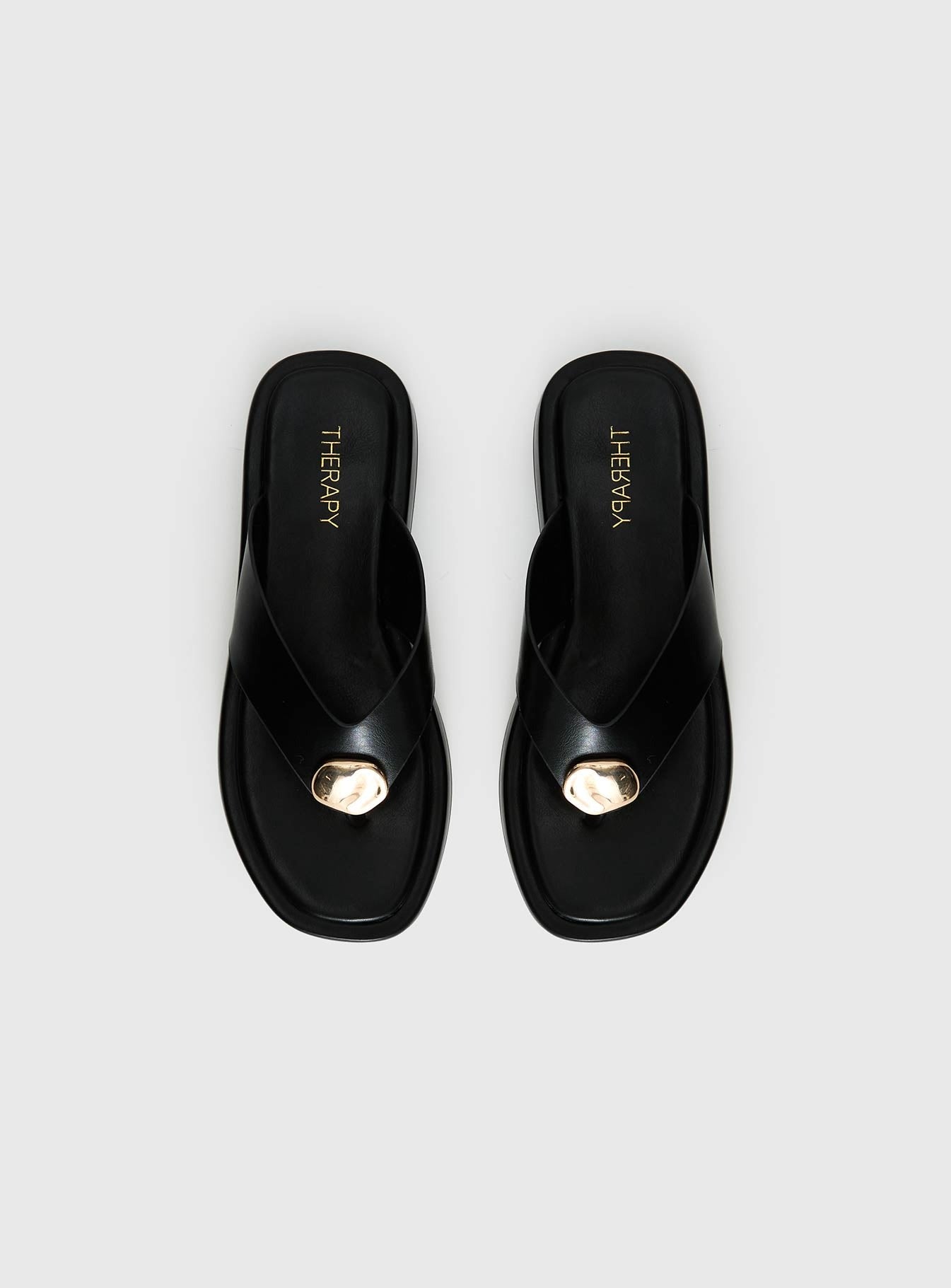 Therapy Val Sandals Black