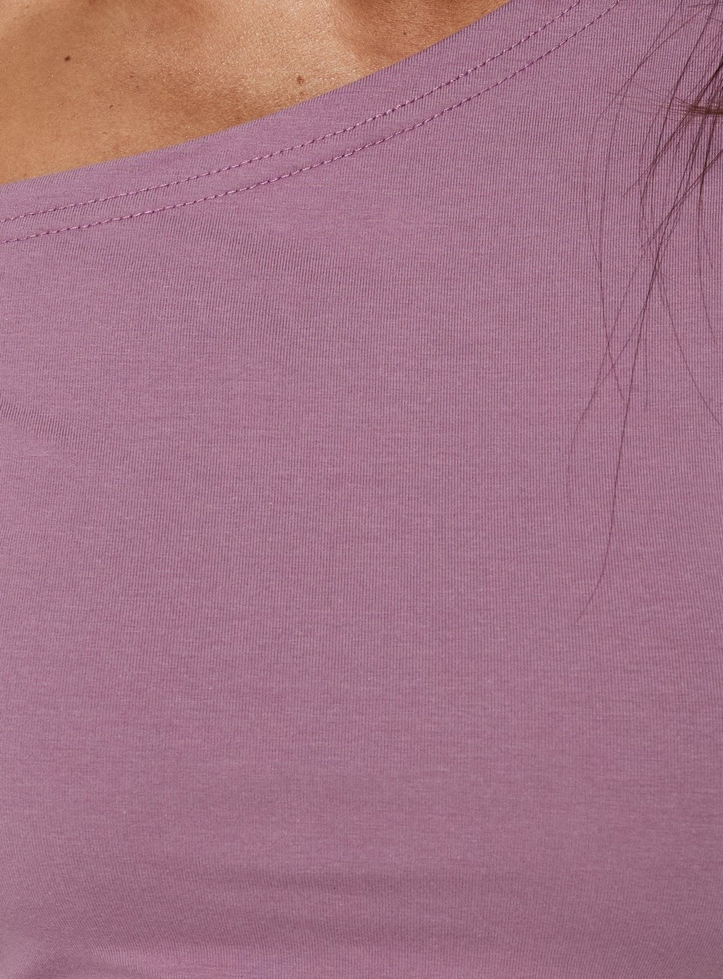 Avriana Off Shoulder T-Shirt Mini Dress Purple