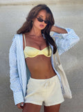 Mallin Shirt Blue / White Stripe