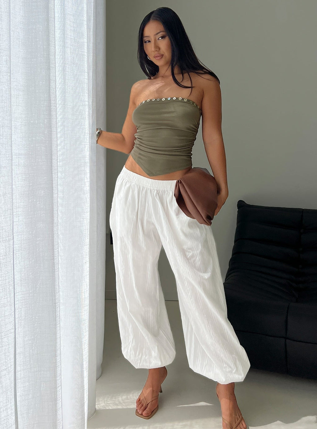 Tinkah Genie Pants Off White
