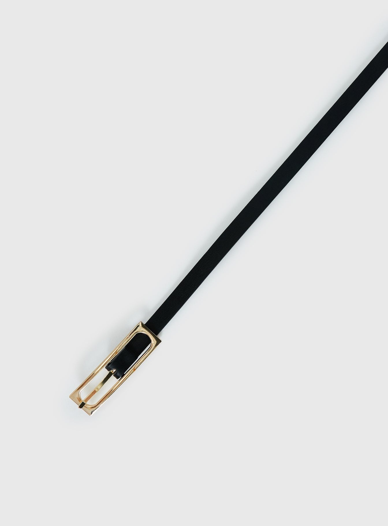 Odena Thin Belt Black / Gold